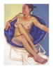 Print of Blue Chair